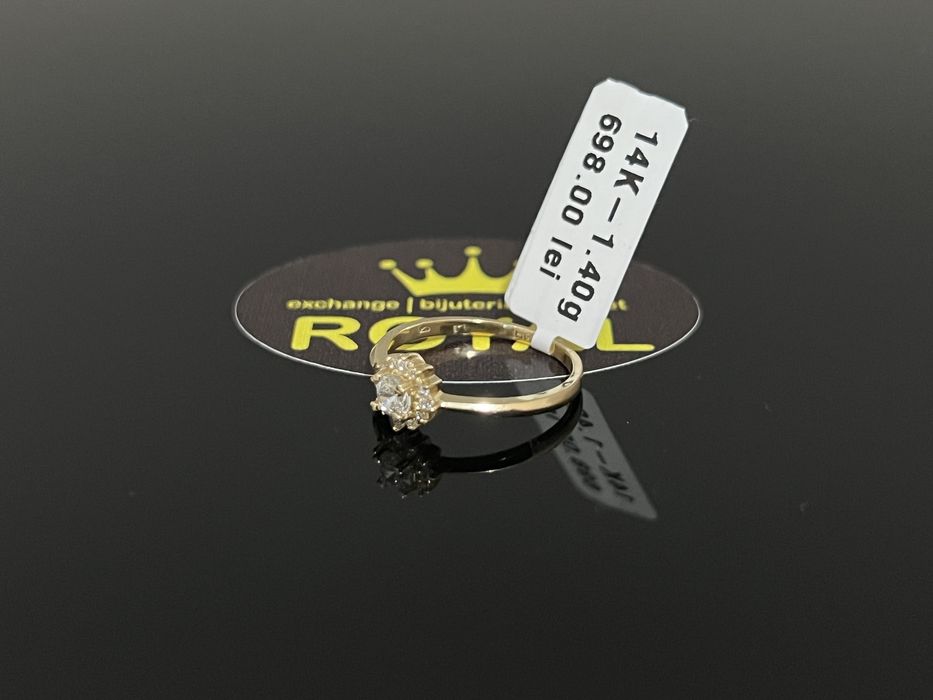 Bijuteria Royal CB : Inel dama aur nou 14k 1,40gr