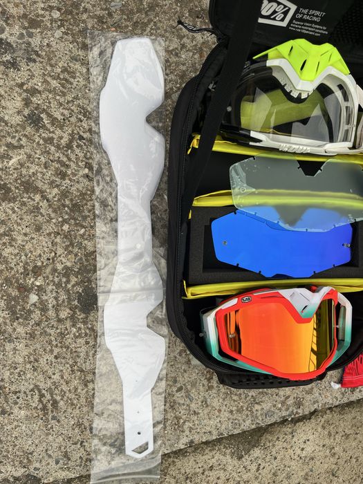 100% racecraft очила и кутия mx enduro