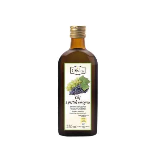 Масло от гроздови семки 250 мл., студено пресовано, нерафинирано