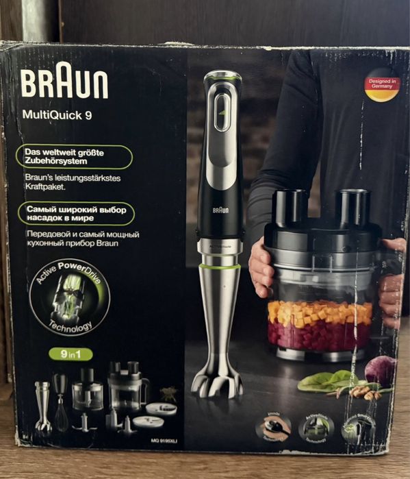 блендер Braun 9в1 НОВЫЙ