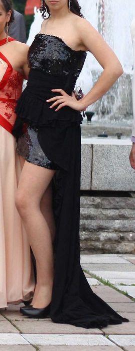 Бална рокля, шита по поръчка, модел на Balmain