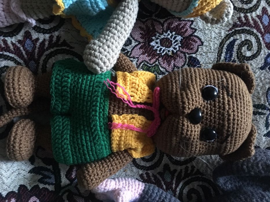 Игрушки вязанные