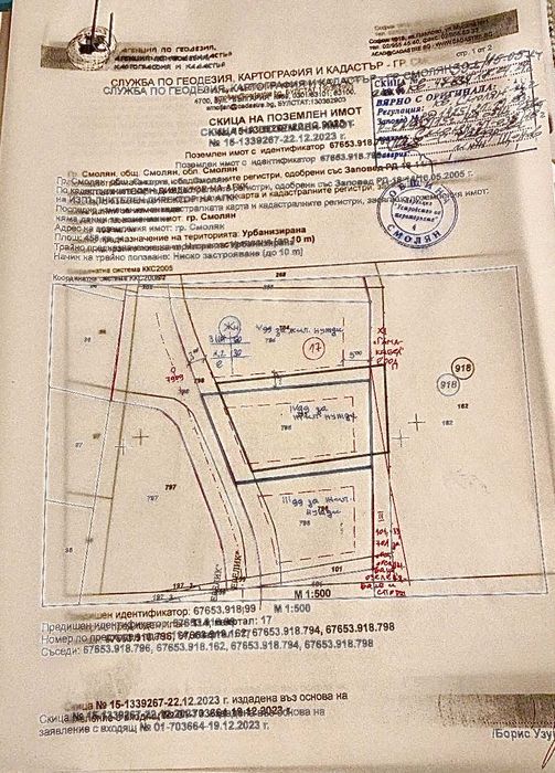 Продава се Парцел в Смолян, в.з. Смолян - 1000 кв.м за 60 €/кв.м - Снимка #4