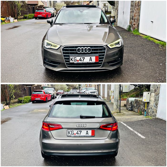 Vand Audi A3 06.2014 S-Line 2.0tdi 150cp Panorama xenon inc scaune mavi pdc