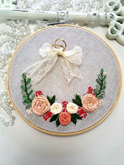 Gherghef brodat verighete