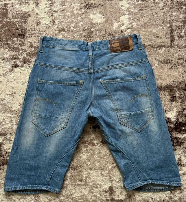 G-STAR pantaloni scurti, blugi, marime W31, talie 41cm