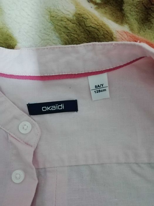 Рубашка на мальчика. Льняная