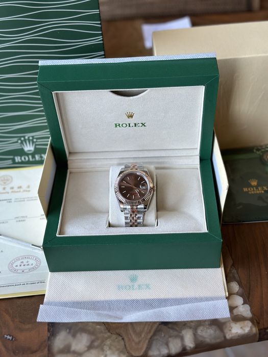 Rolex Datejust Chocolate 41 mm