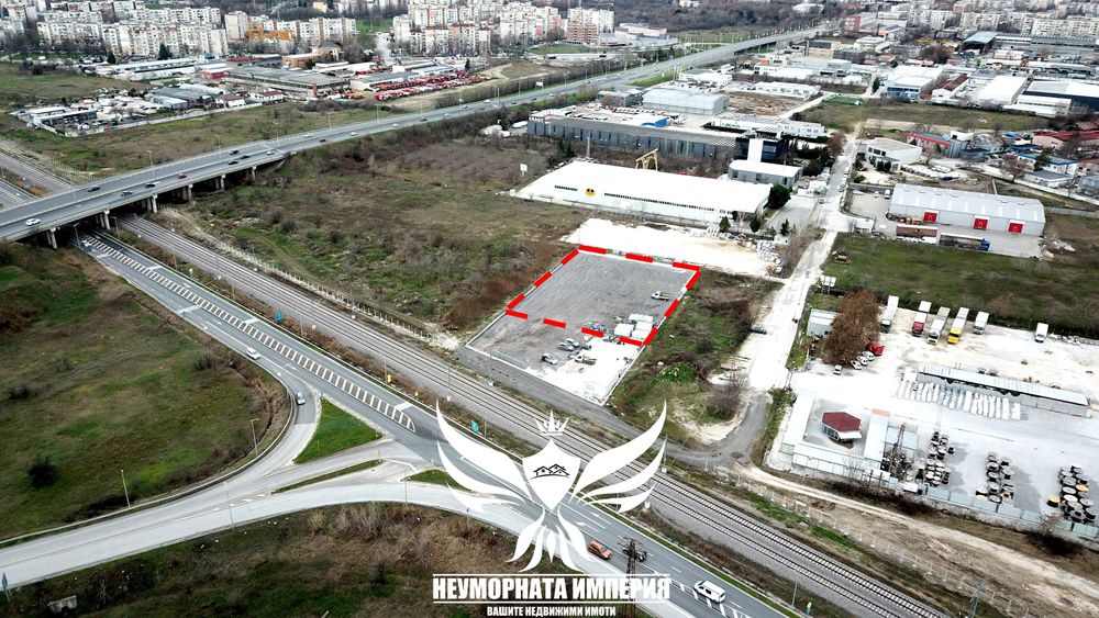 Дава се под наем Парцел в Пловдив, Индустриална зона - Тракия - 3000 кв.м за 1550.91 € - Снимка #2