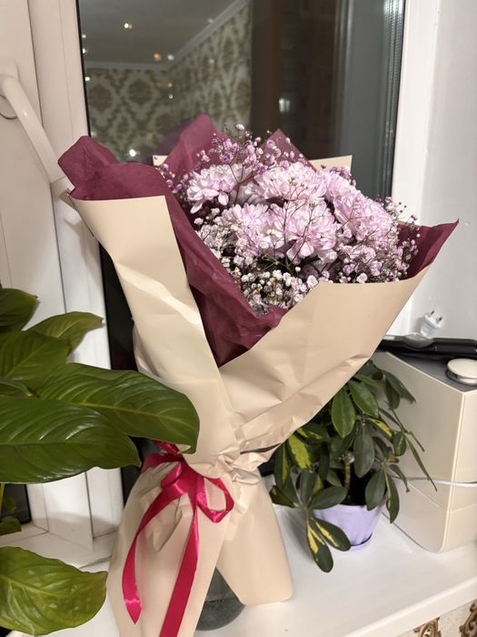 Цветы свежий 3 букет