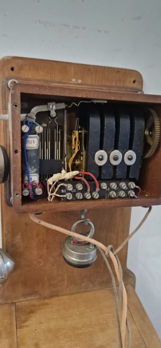 Telefon manivela vechi Franta autentic colectie