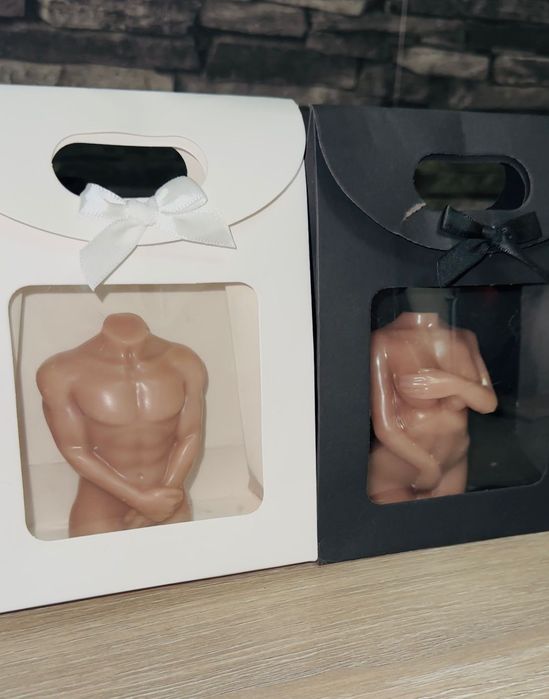 Bust Femeie/Bărbat cadou  din ceara naturala de soia,