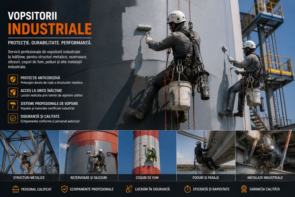 Alpinism utilitar Iasi | Lucru la inaltime | Termoizolatii