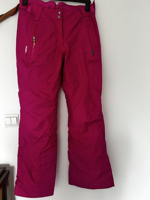 Pantaloni ski femei roz S/M