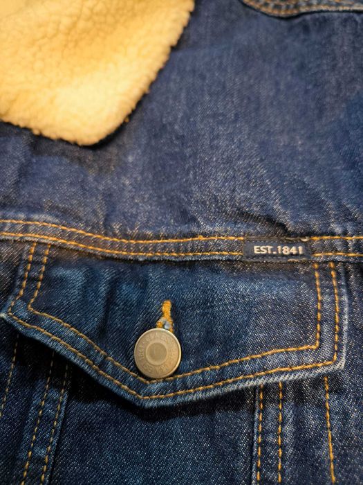 Jacheta din catifea reiata cu blana sherpa 3XL
