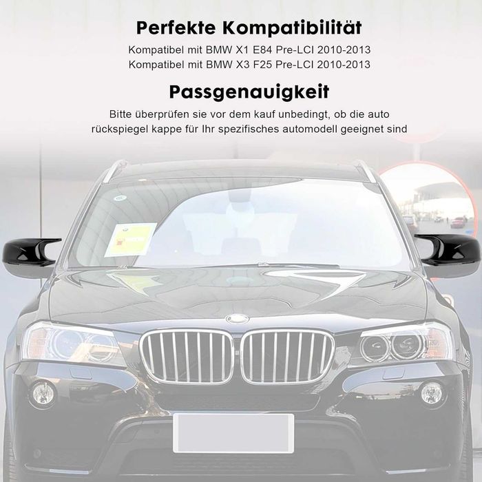 Capace Oglinzi BMW X1 E84, X3 F25 Pre-LCI 2010-2013 M Sport