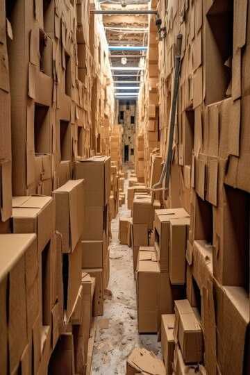 Купить картонные коробки для переезда в Астане