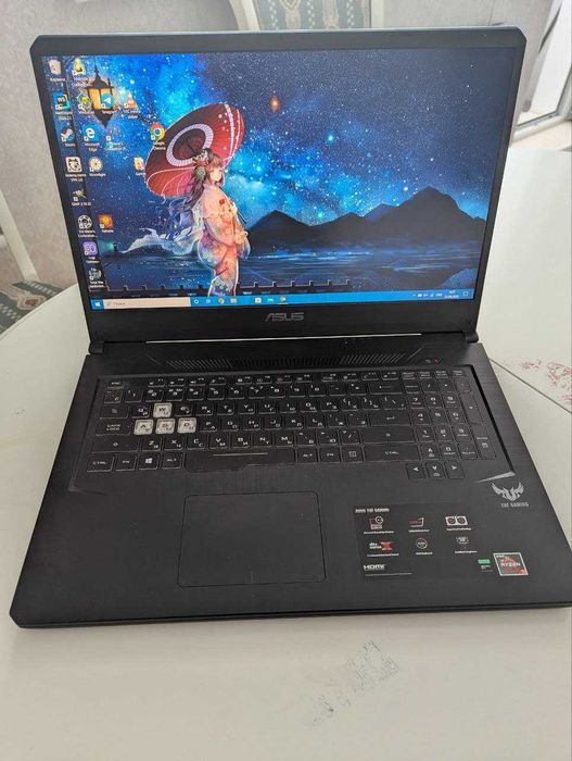 Большой игровой ноутбук 17.3" ASUS TUF Gaming FX705 / 16GB / GTX 1650