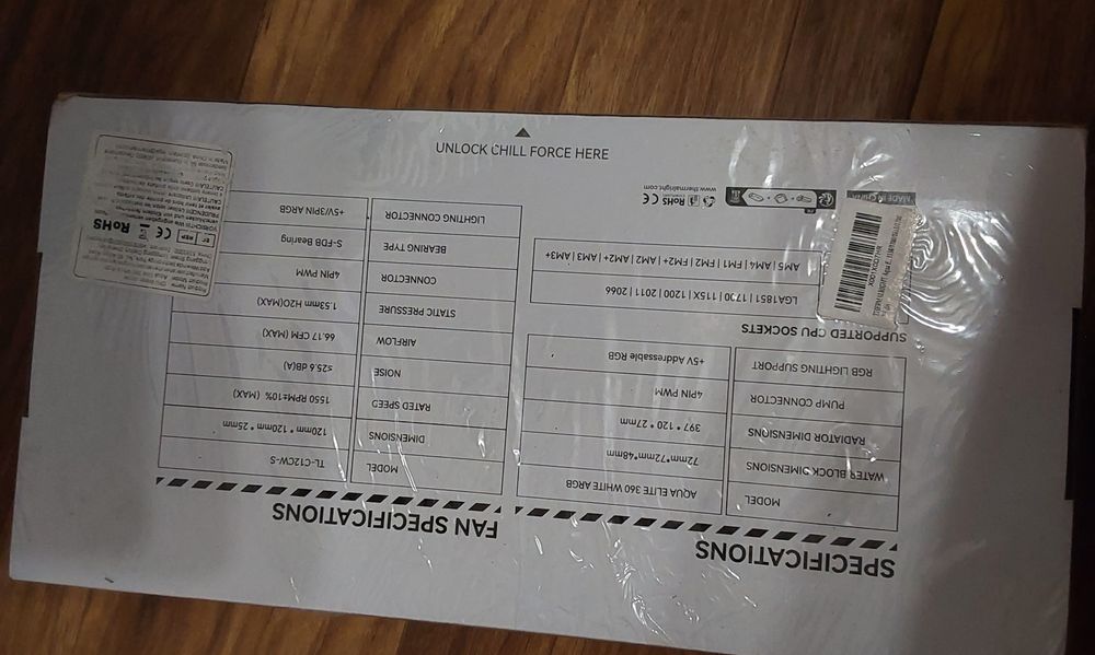 Procesor de răcire,  nou, sigilat