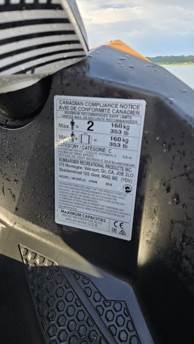 Seadoo Spark trixx 2018 inmatriculat,apă dulce 76 ore/ BRP/Can-Am