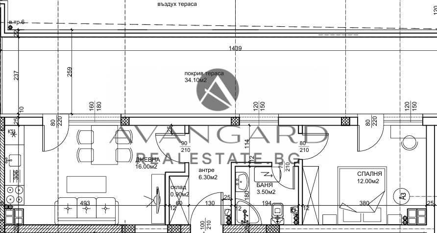 оф.25513 Пред акт 16! Двустаен/ Тракия