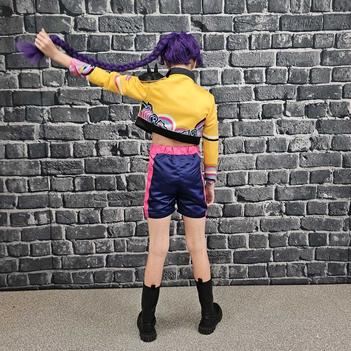 Rumi Kpop Demon Hunters Costum Anime pentru Copii Handmade Premium Cosplay pentru Petreceri și Evenimente