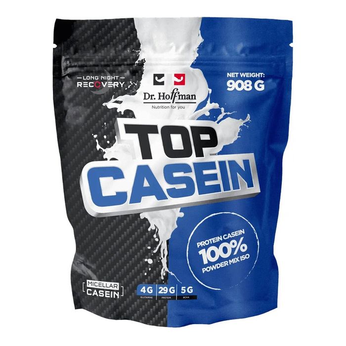 Казеин, протеин, Hoffman Top Casein, 908г, 29 гр белка