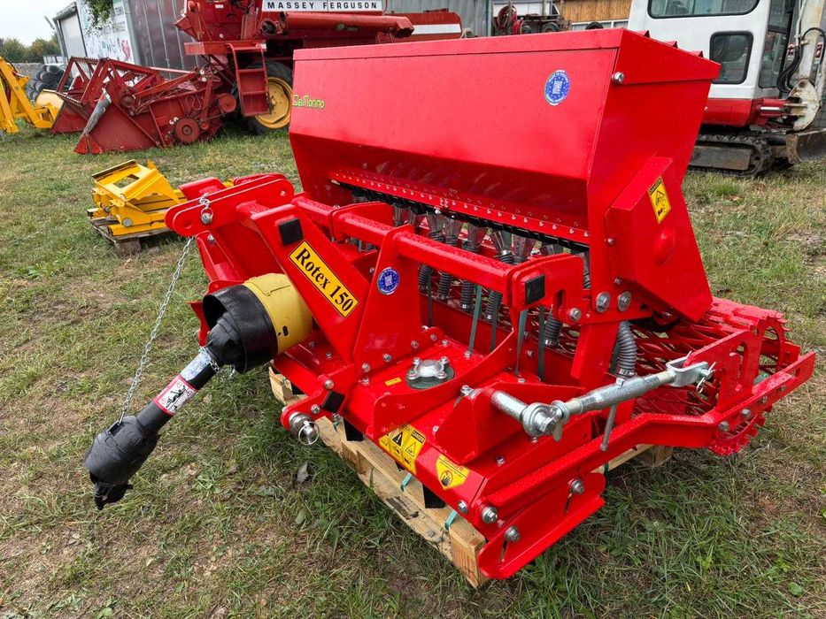 Комбинирана сеялка за семена зърно райграс DEL MORINO PROFESSIONAL 150