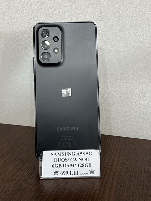 Amanet Royal CB: Samsung A53 duos ca nou 6gb ram 128gb stocare