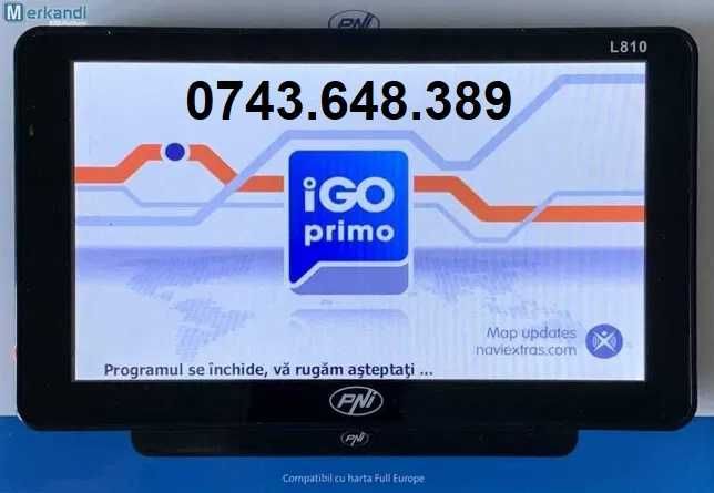 Actualizare / Instalare harti GPS camion 2026 - iGO Primo & Nextgen