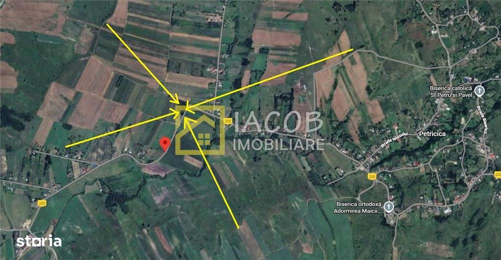 Teren intravilan, sat Petricica, comuna Strugari, Bacau