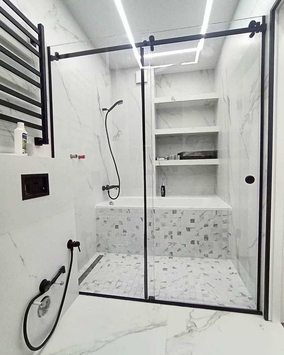 Душевая кабина, Перегородка, Установка бесплатно