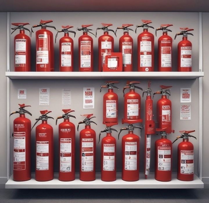 Огнетушитель, пожарный