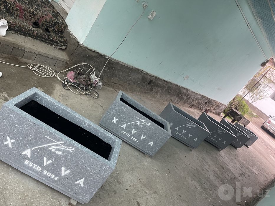 Кашпо гаршоклар ланшаф