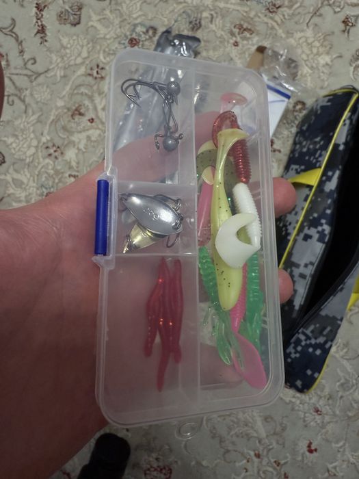 Детская удочка для рыбалки. Детский спининг