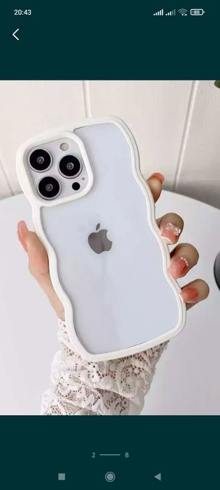 Серебряный,черный и белый оригинальные чехлы для iPhone 13 Pro Max и 1