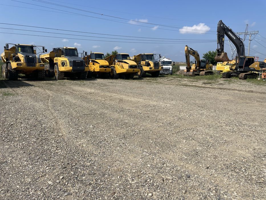 Inchiriez Dumpere Excavatoare Buldozere Autogreder compactoare