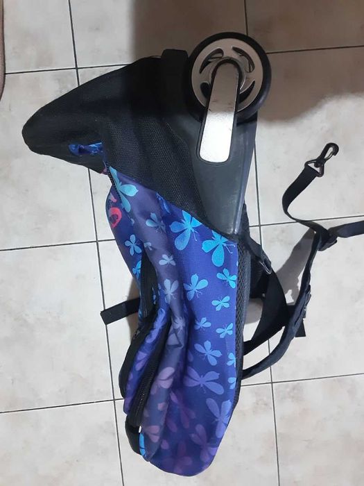 сумка рюкзак RUNA  на колесах  для фигурного катания и коньков