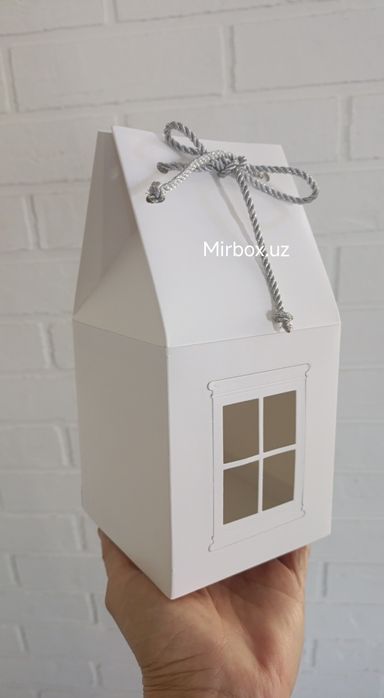 Коробка-домик из картона