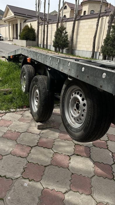 Прицеп лафет на 2 машины