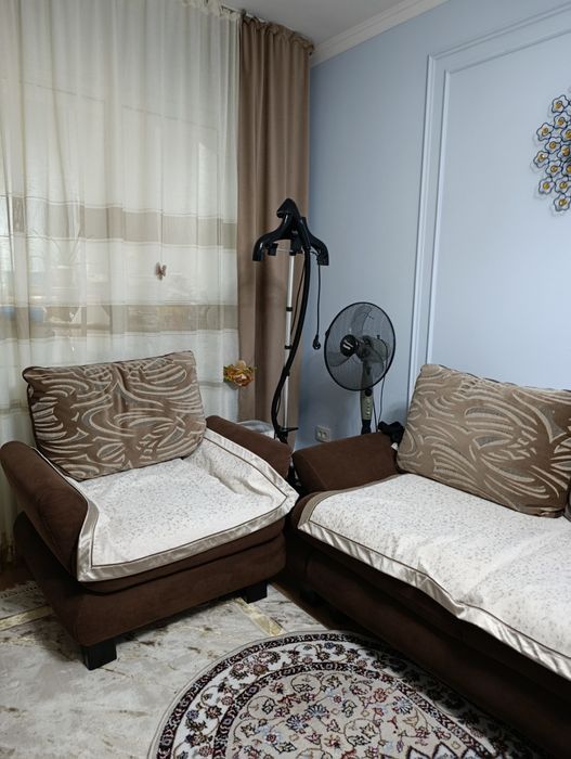 Диван раскладной с креслом срочно