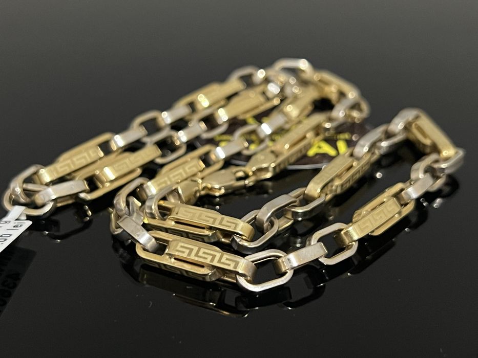 Bijuteria Royal CB : Lant barbat aur 14k 28,97gr