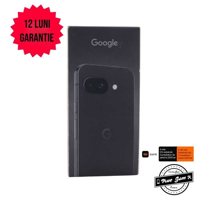 Google Pixel 9a 128GB Obsidian - GARANTIE 12 LUNI | TrueGSM