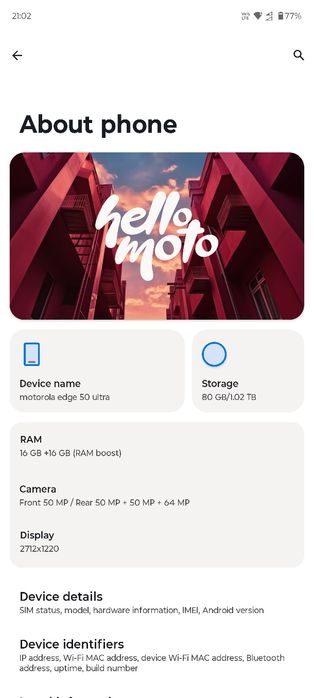 Vand Motorola Edge 50 Ultra