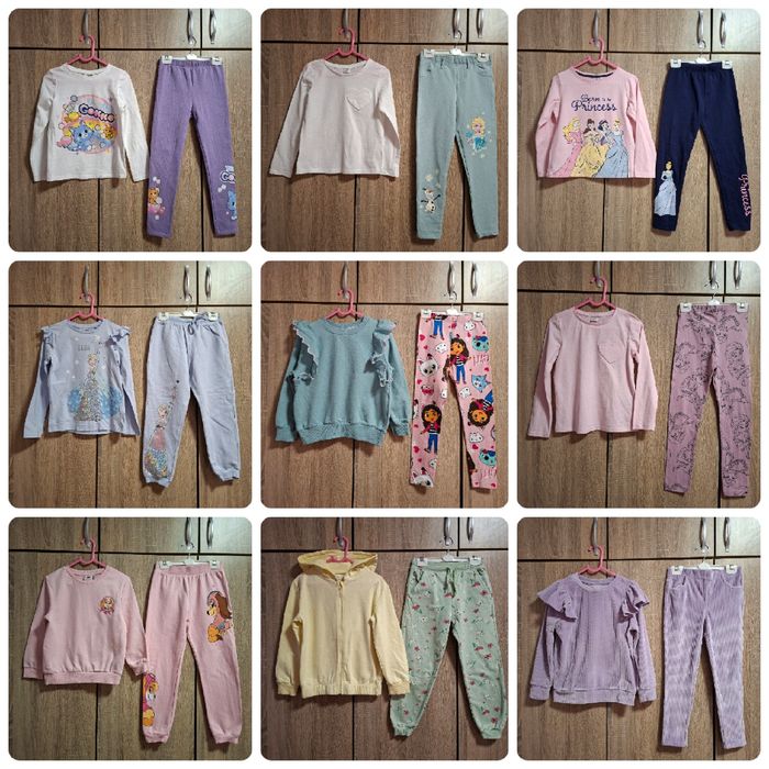 Disney комплекти с Елза и Ана, Габи, Пес патрул - 122 размер