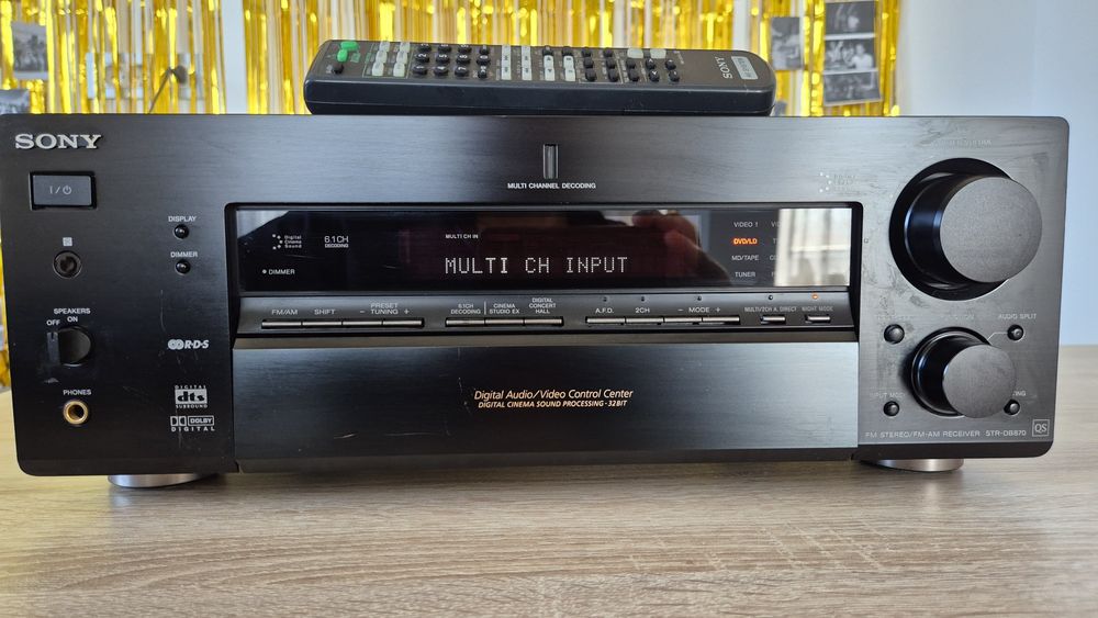 Receiver Sony STR-DB870 Seria QS - 5.1 - Telecomanda Originala