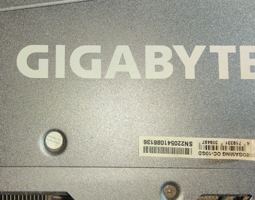 Gigabyte RTX 3080 Gaming OC 10G