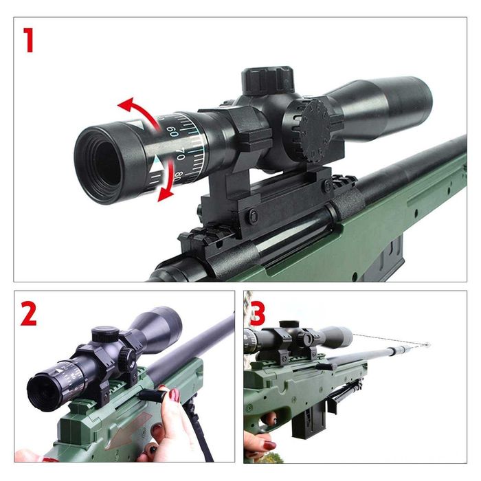 Pusca Sniper Cu Aer Comprimat Airsoft Pistol METAL!! Arc PUTERNICA Co2