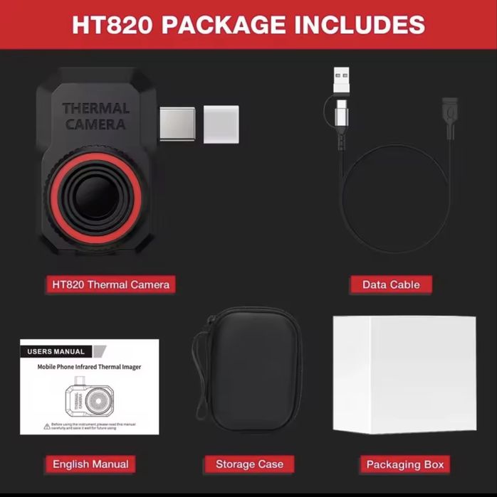 Термална камера Habotest HT820 – готова за работа