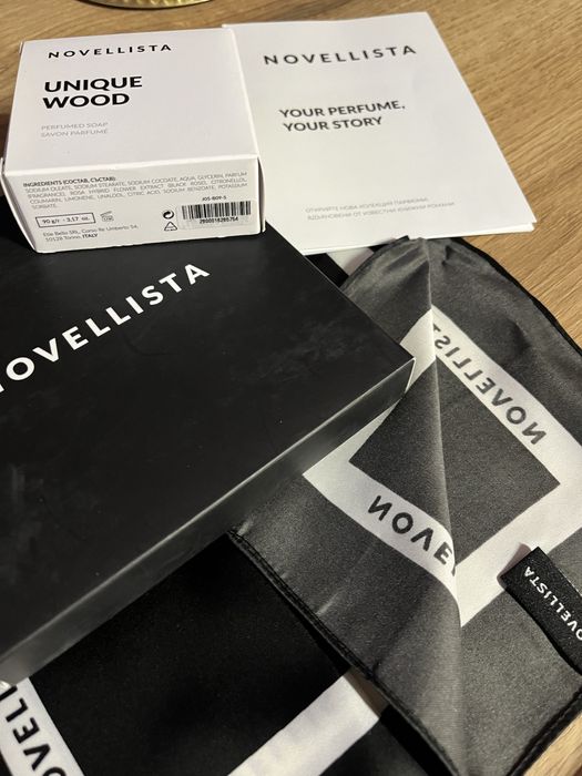 NOVELLISTA сапун и шал + подарък!